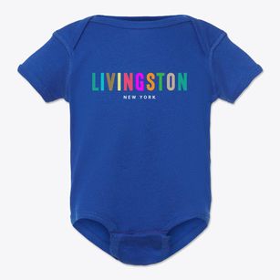Livingston New York Color Pop Baby Onesie