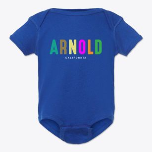 Arnold California Color Pop Baby Onesie