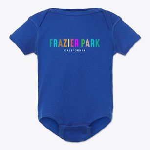 Frazier Park California Color Pop Baby Onesie
