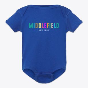 Middlefield New York Color Pop Baby Onesie