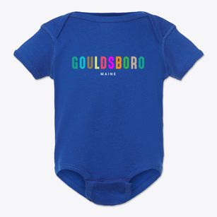 Gouldsboro Maine Color Pop Baby Onesie