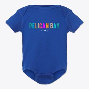 Pelican Bay Texas Color Pop Baby Onesie