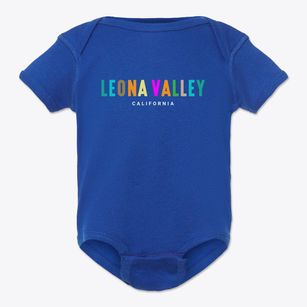 Leona Valley California Color Pop Baby Onesie