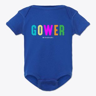 Gower Missouri Color Pop Baby Onesie