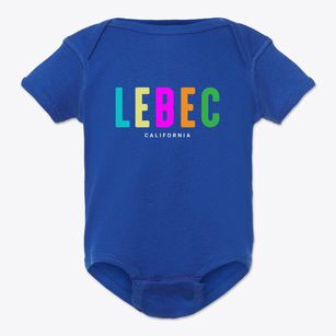 Lebec California Color Pop Baby Onesie
