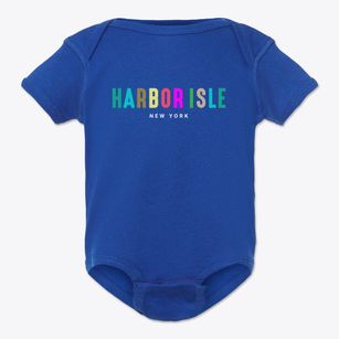 Harbor Isle New York Color Pop Baby Onesie