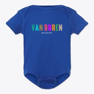 Van Buren Missouri Color Pop Baby Onesie