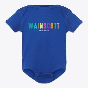 Wainscott New York Color Pop Baby Onesie