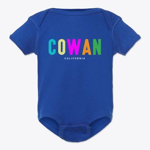 Cowan California Color Pop Baby Onesie