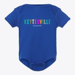 Keytesville Missouri Color Pop Baby Onesie