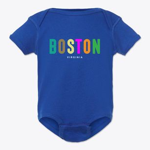 Boston Virginia Color Pop Baby Onesie