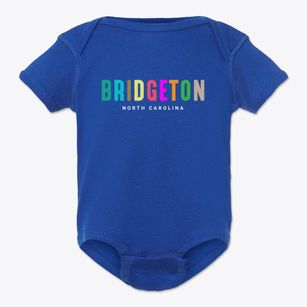 Bridgeton North Carolina Color Pop Baby Onesie