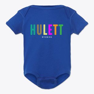 Hulett Wyoming Color Pop Baby Onesie