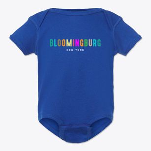 Bloomingburg New York Color Pop Baby Onesie
