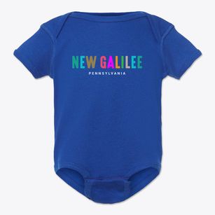 New Galilee Pennsylvania Color Pop Baby Onesie