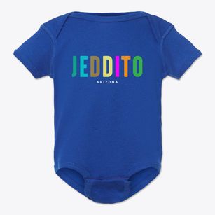 Jeddito Arizona Color Pop Baby Onesie