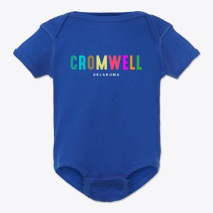 Cromwell Oklahoma Color Pop Baby Onesie
