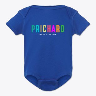 Prichard West Virginia Color Pop Baby Onesie