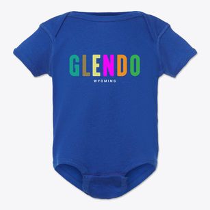Glendo Wyoming Color Pop Baby Onesie