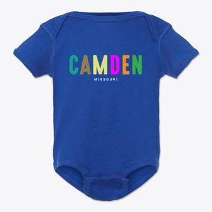 Camden Missouri Color Pop Baby Onesie