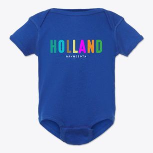 Holland Minnesota Color Pop Baby Onesie
