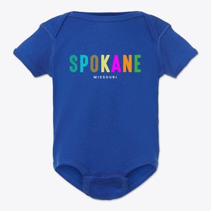 Spokane Missouri Color Pop Baby Onesie