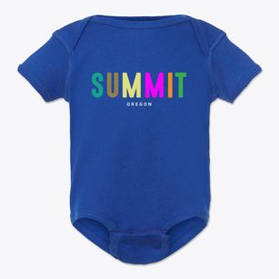 Summit Oregon Color Pop Baby Onesie