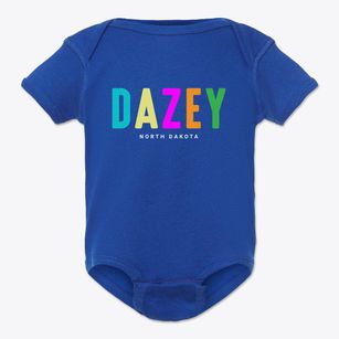 Dazey North Dakota Color Pop Baby Onesie