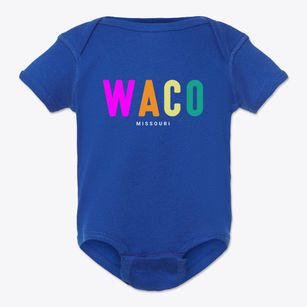 Waco Missouri Color Pop Baby Onesie