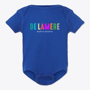 De Lamere North Dakota Color Pop Baby Onesie