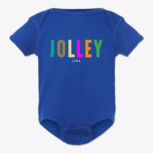 Jolley Iowa Color Pop Baby Onesie