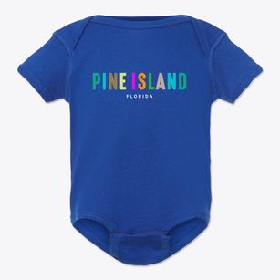 Pine Island Florida Color Pop Baby Onesie