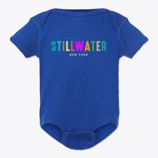 Stillwater New York Color Pop Baby Onesie