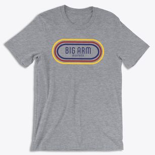 Big Arm Montana Color Loop Soft Lightweight T-Shirt 