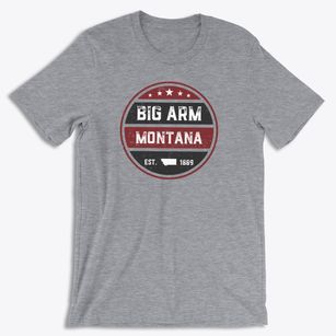 Big Arm Montana Americana Soft Lightweight T-Shirt 