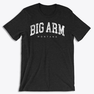 Big Arm Montana Urban Vibe Soft Lightweight T-Shirt 