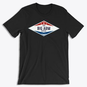 Big Arm Montana Diamond Star Soft Lightweight T-Shirt 