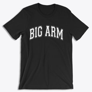Big Arm Montana Varsity Soft Lightweight T-Shirt 