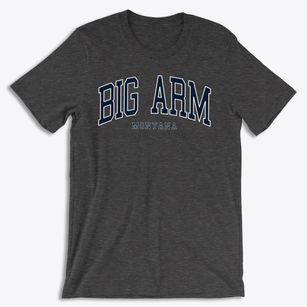 Big Arm Montana Traditional Soft Lightweight T-Shirt 