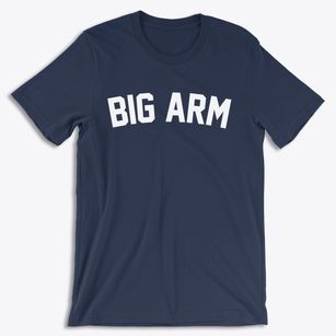 Big Arm Montana Classic Curve Soft Lightweight T-Shirt 