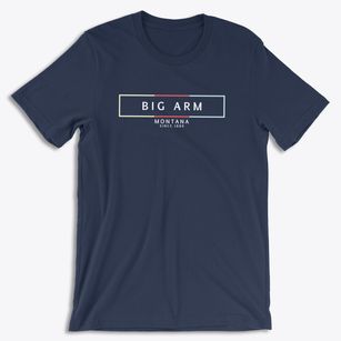 Big Arm Montana Artbox Soft Lightweight T-Shirt 