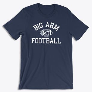 Big Arm Montana Football Soft Lightweight T-Shirt 