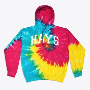 Hays Middle School Varsity Arch Tie-Dye Sweatshirt