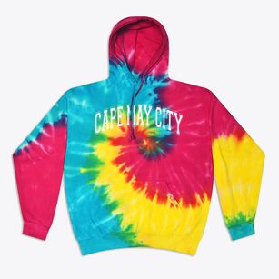 Cape May City Elementary School Varsity Arch Tie-Dye Sweatshirt