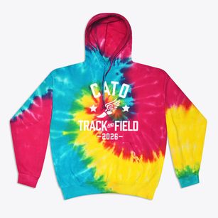 Cato Middle College High School Track and Field Tie-Dye Sweatshirt