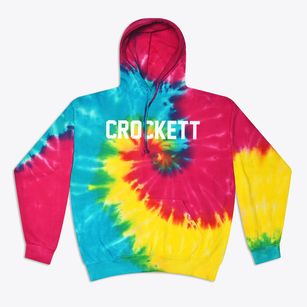 Crockett Texas Classic Block Tie-Dye Sweatshirt