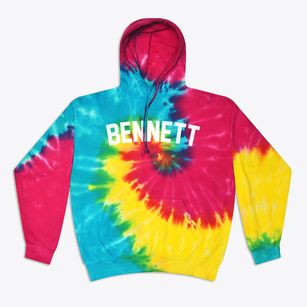 Bennett North Carolina Classic Curve Tie-Dye Sweatshirt
