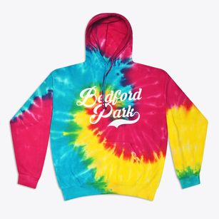 Bedford Park Illinois Vintage Team Tie-Dye Sweatshirt
