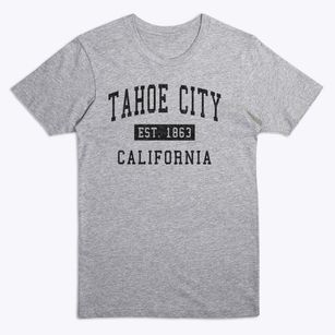 Tahoe City California Classic Established Premium T-Shirt
