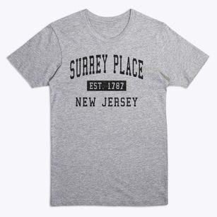 Surrey Place New Jersey Classic Established Premium T-Shirt